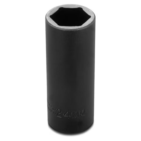 SKT IMP 1/2DR 24MM 6PT DEEP, Proto, Mfr#: PO7324M